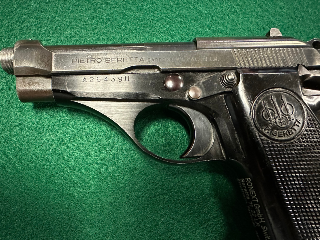 Lot 1975-439U: Beretta 71 .22LR Mossad Threaded Barrel - FFL Required