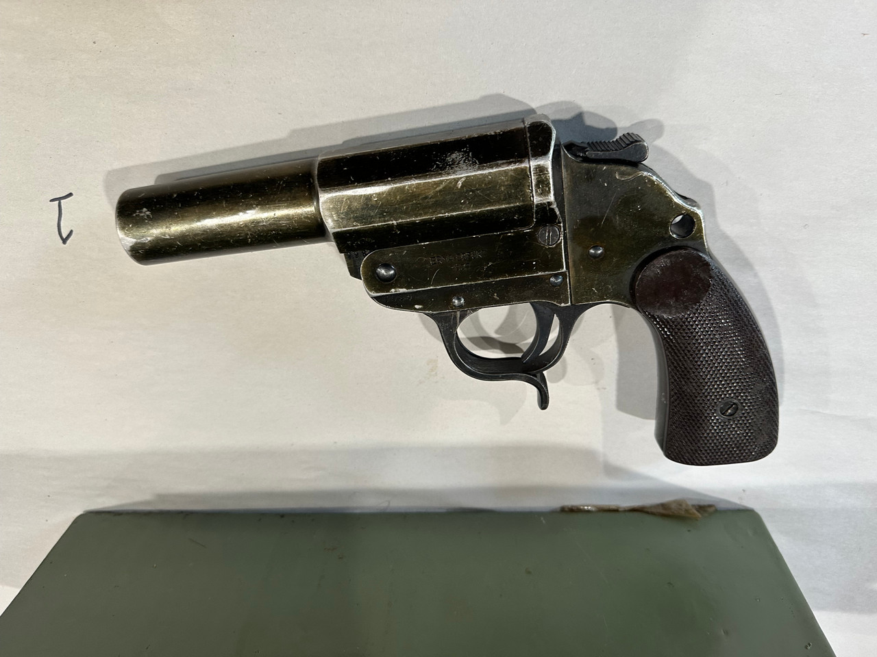 Erma Erfurt LP34 Dated 1937  with German Ammo Can - Lot 251008-01 Erma Erfurt LP34 Dated 1937  with German Ammo Can - Lot 251008-01