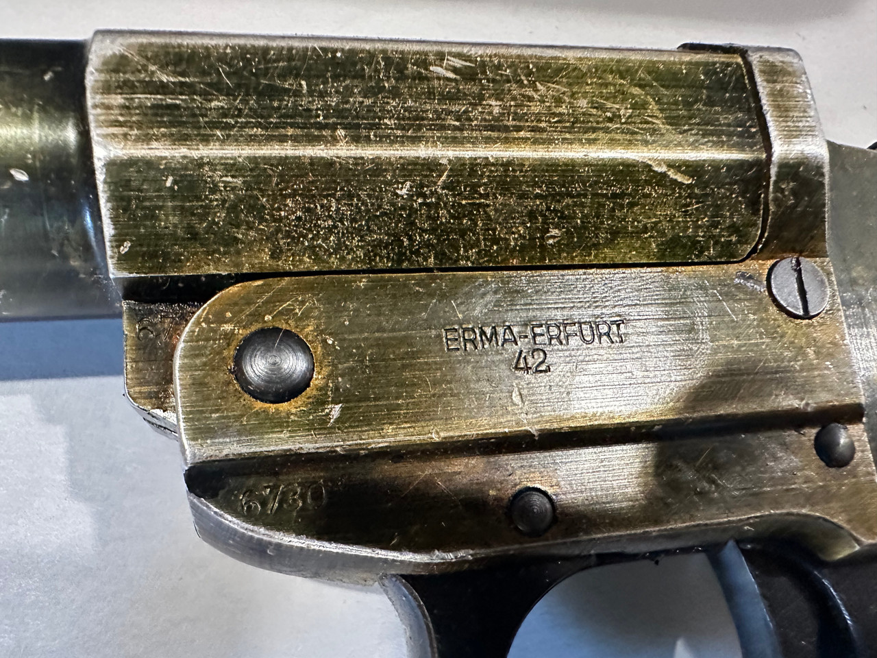 Erma Erfurt LP34 Dated 1942  with Pattern 41 WW2 Ammo Can - Lot 251008-08