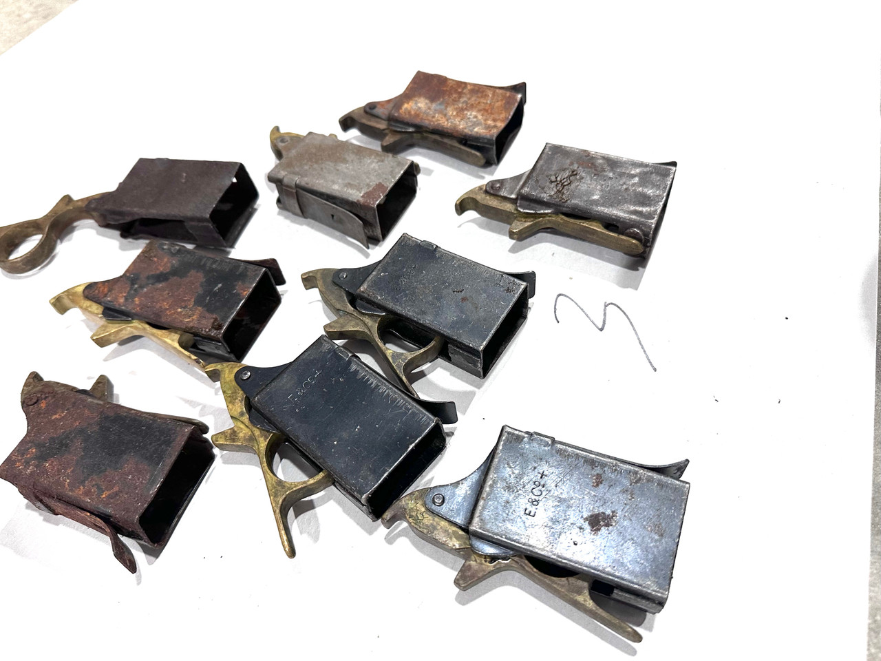 Lot 251106-03: Lot of 10 x DAMAGED STEN Mk2 Magazine Loaders