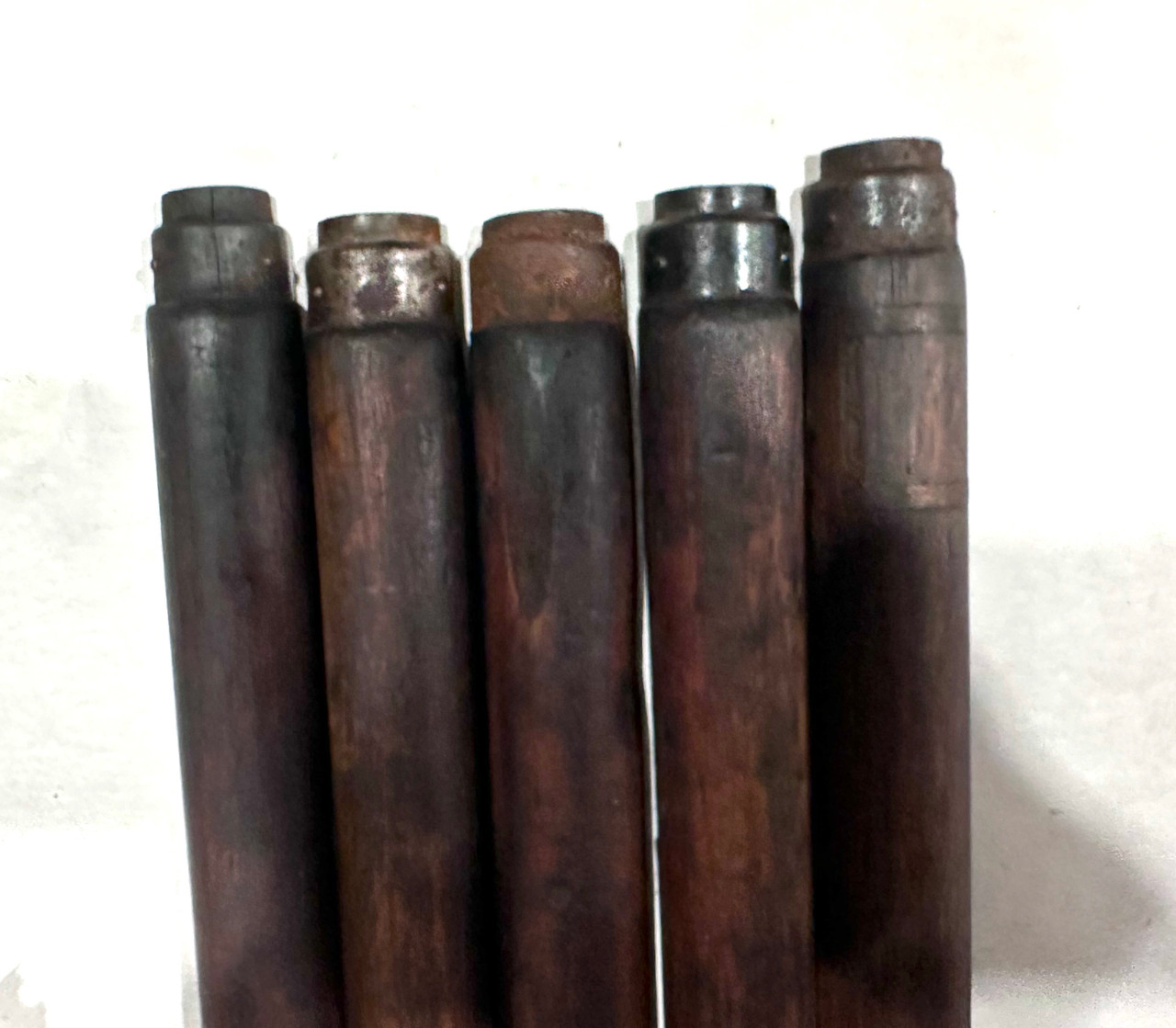 Lot 3:  Lot of 5 Damaged Front Handguard Assembly - no ears 