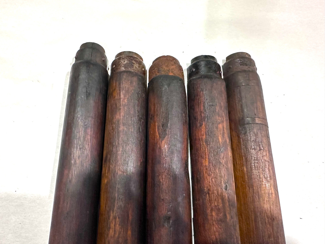 Lot 3:  Lot of 5 Damaged Front Handguard Assembly - no ears 