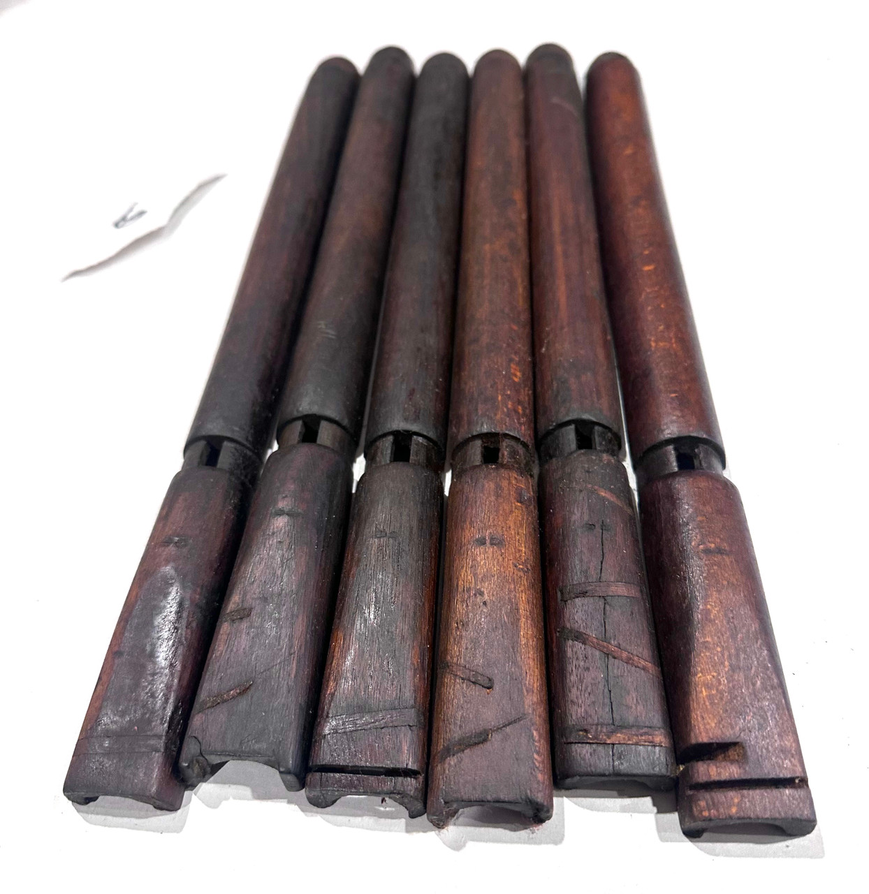 Lot 6:  Lot of 6 Damaged Front Handguard Assembly - no ears 