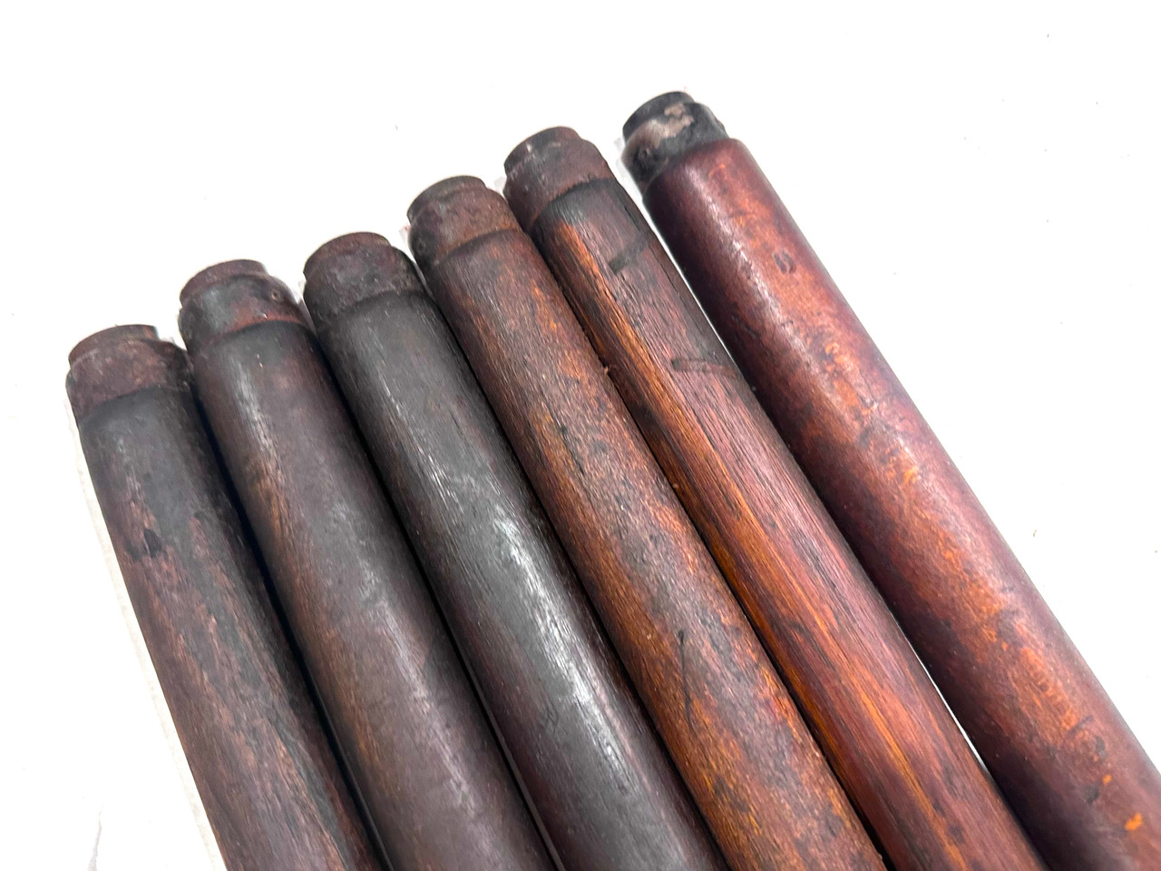 Lot 6:  Lot of 6 Damaged Front Handguard Assembly - no ears 