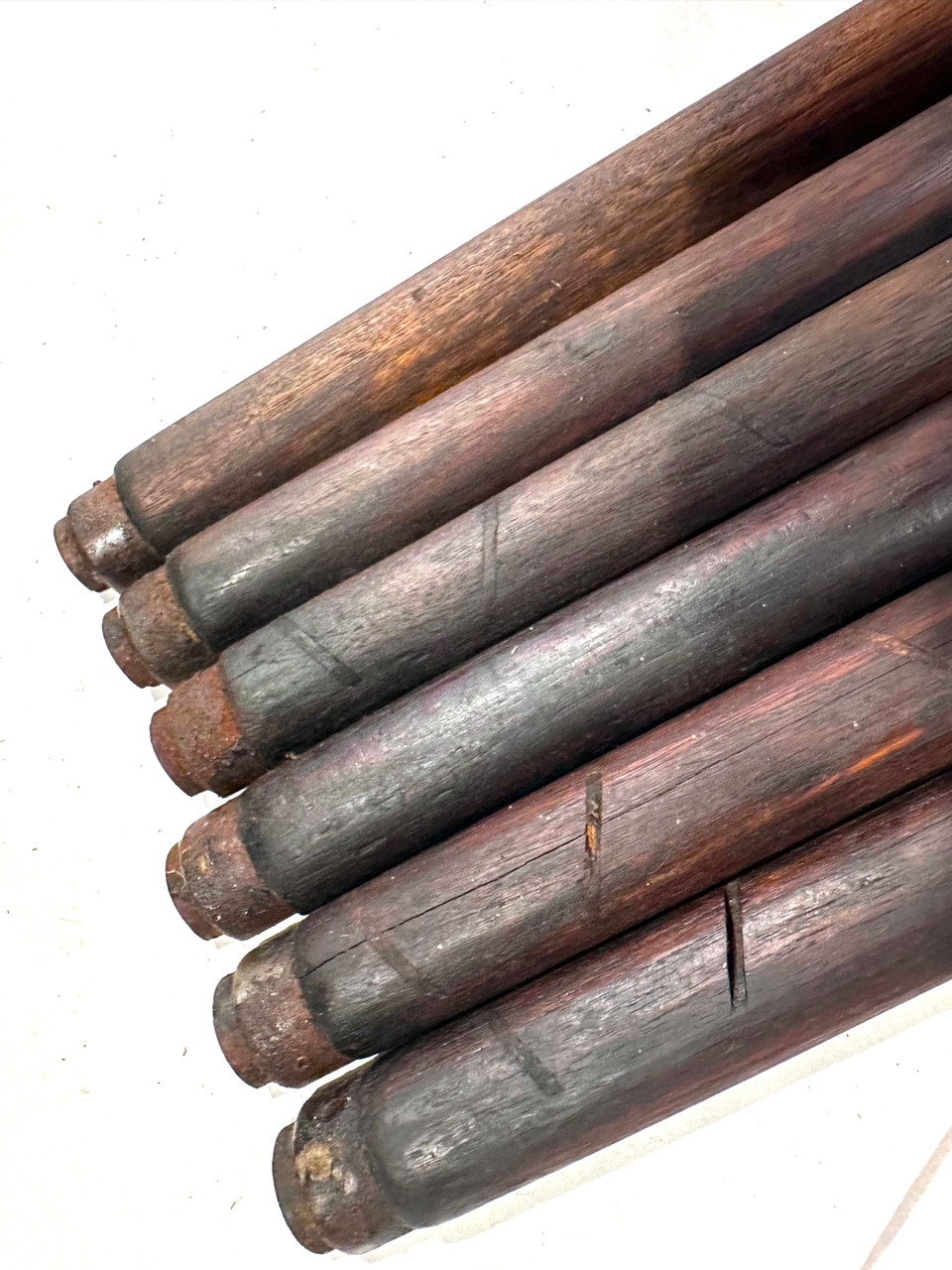 Lot 8: Lot of 6 Damaged Front Handguard Assembly - no ears 