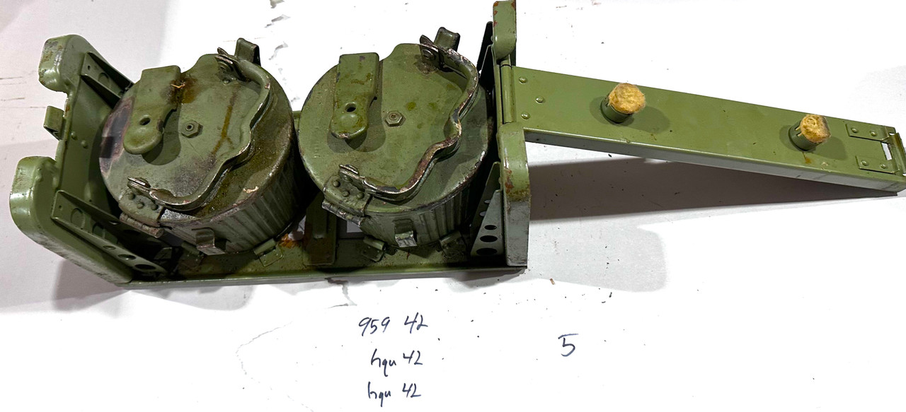 260122-05:  Original MG34/MG42 Basket Drum Set - 1942 dated