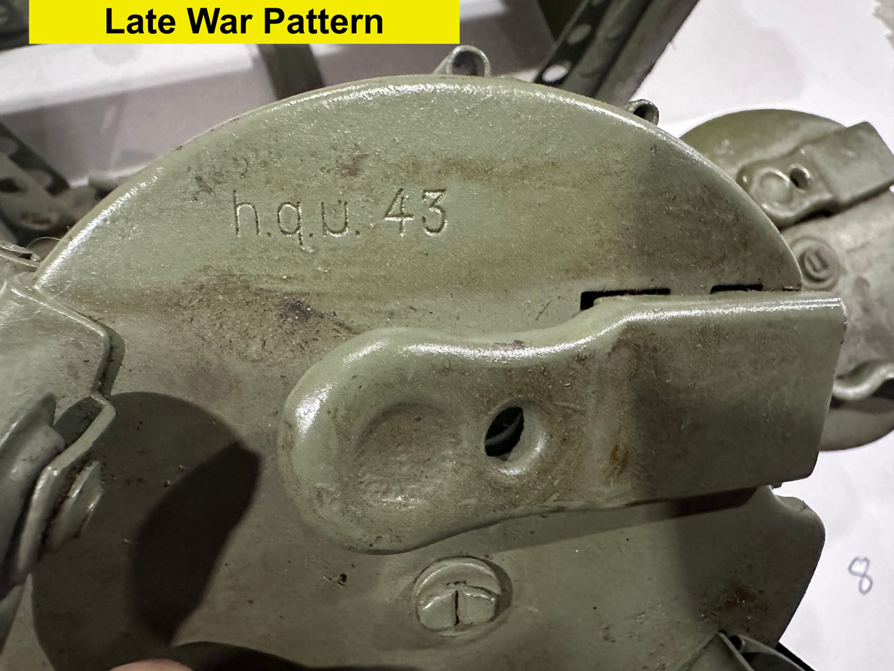 260122-08:  Original MG34/MG42 Basket Drum Set - 1943 dated