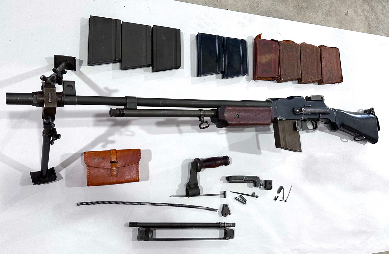 Lot SH-1918: Browning 1918 BAR Display Gun with Parts