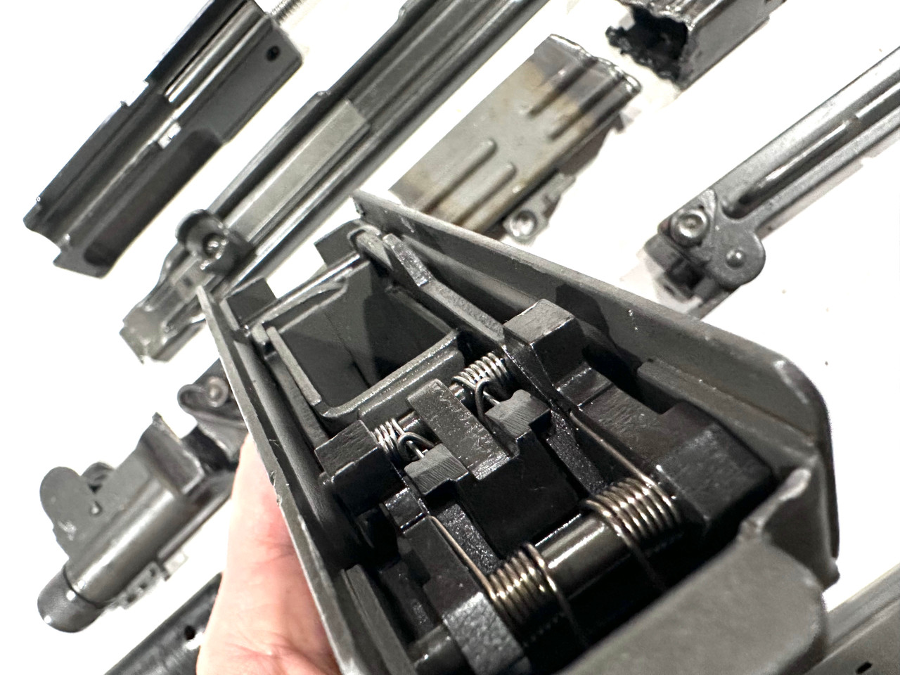 Uzi Folding Stock Parts Kit with 5 mags, GERMAN SAFETY MOD (1 x 32 rd &  x 25 rd) - Ships Free in Lower 48