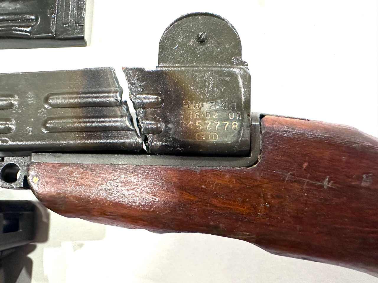 Lot 260217-02: Uzi Wood Stock Parts Kit with 7 mags (1 x 32 rd & 6 x 25 rd) - Ships Free in Lower 48