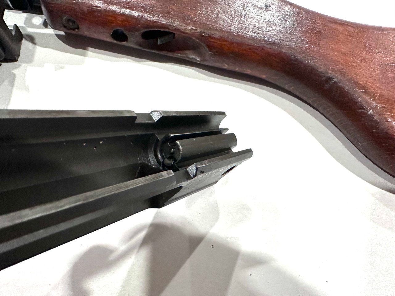 Lot 260217-02: Uzi Wood Stock Parts Kit with 7 mags (1 x 32 rd & 6 x 25 rd) - Ships Free in Lower 48