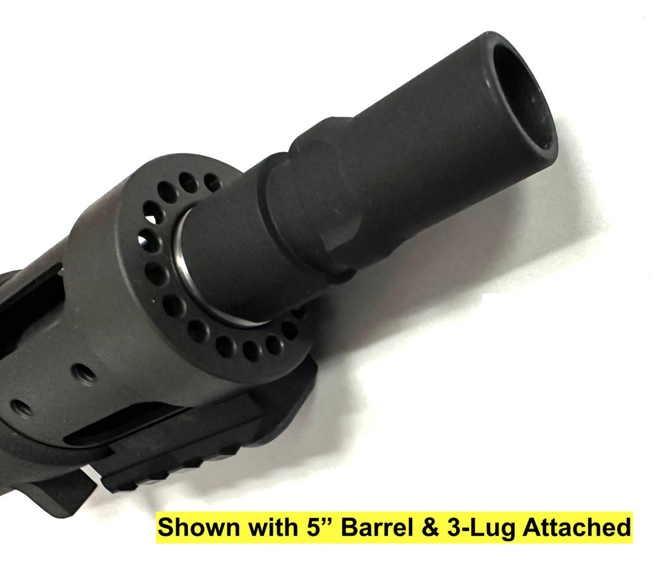 STG Universal Barrel Shroud - Steel 5" with 1 x Rail Included