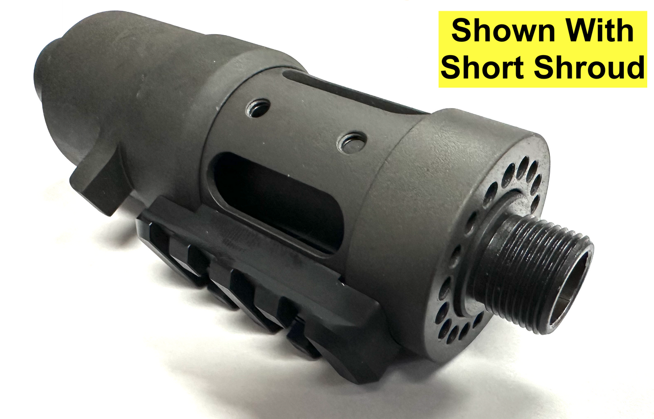 U 45 - 5" Long Barrel Threaded 5/8"-24