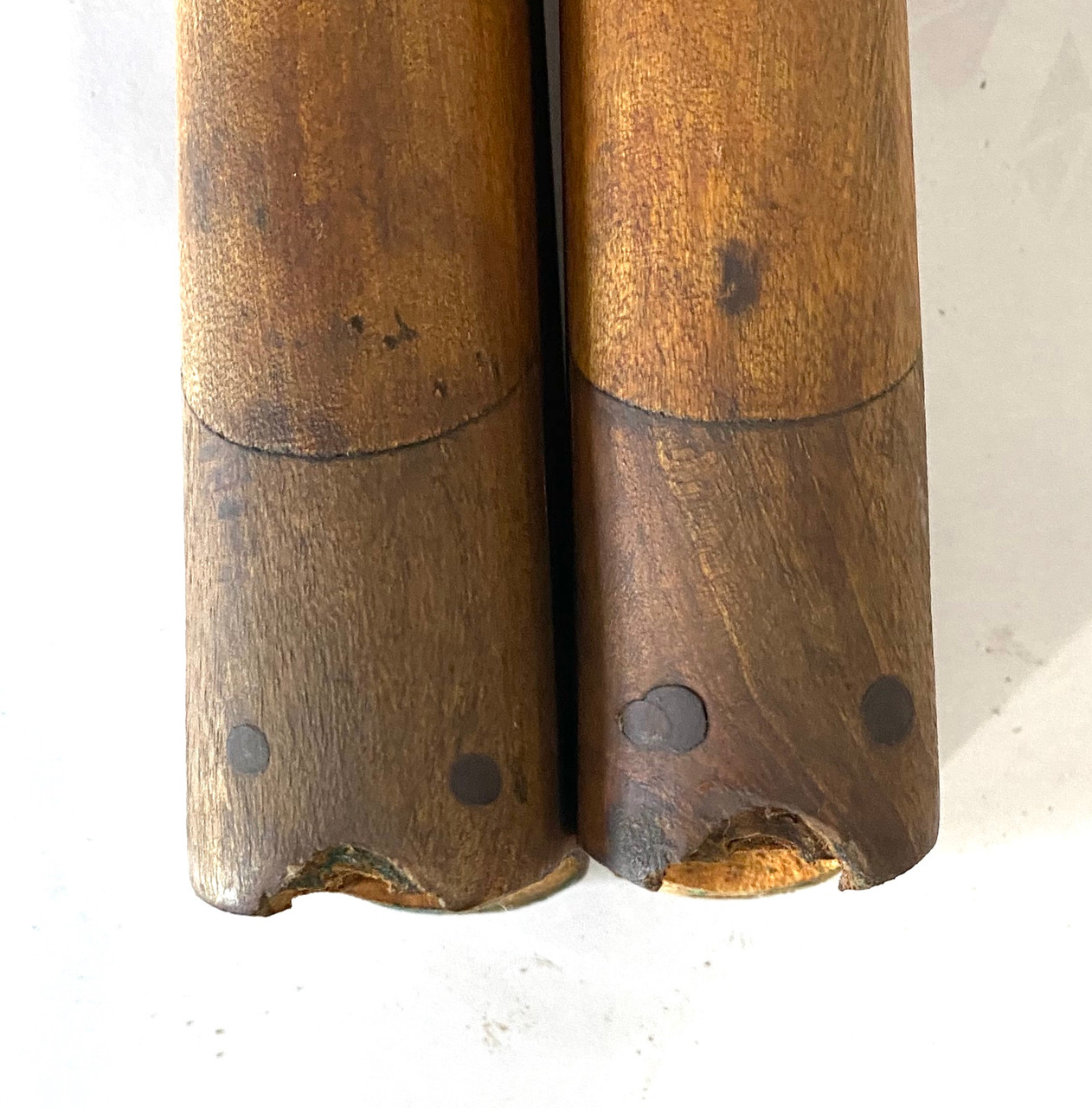 Lot: No. 4 Savage Butt Stock (LONG) x2 with Repair Marks to fit a No.1 Mk.3 Butt Plate (FAIR)