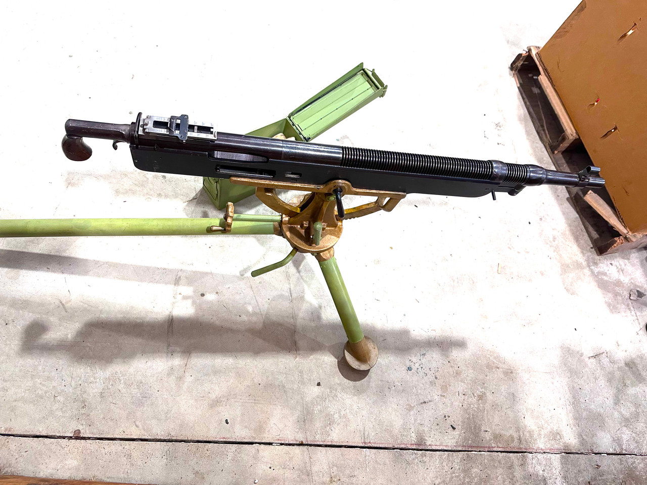 TRANSFERABLE MARLIN / ERB MODEL 30-06 “POTATO DIGGER” MACHINE GUN