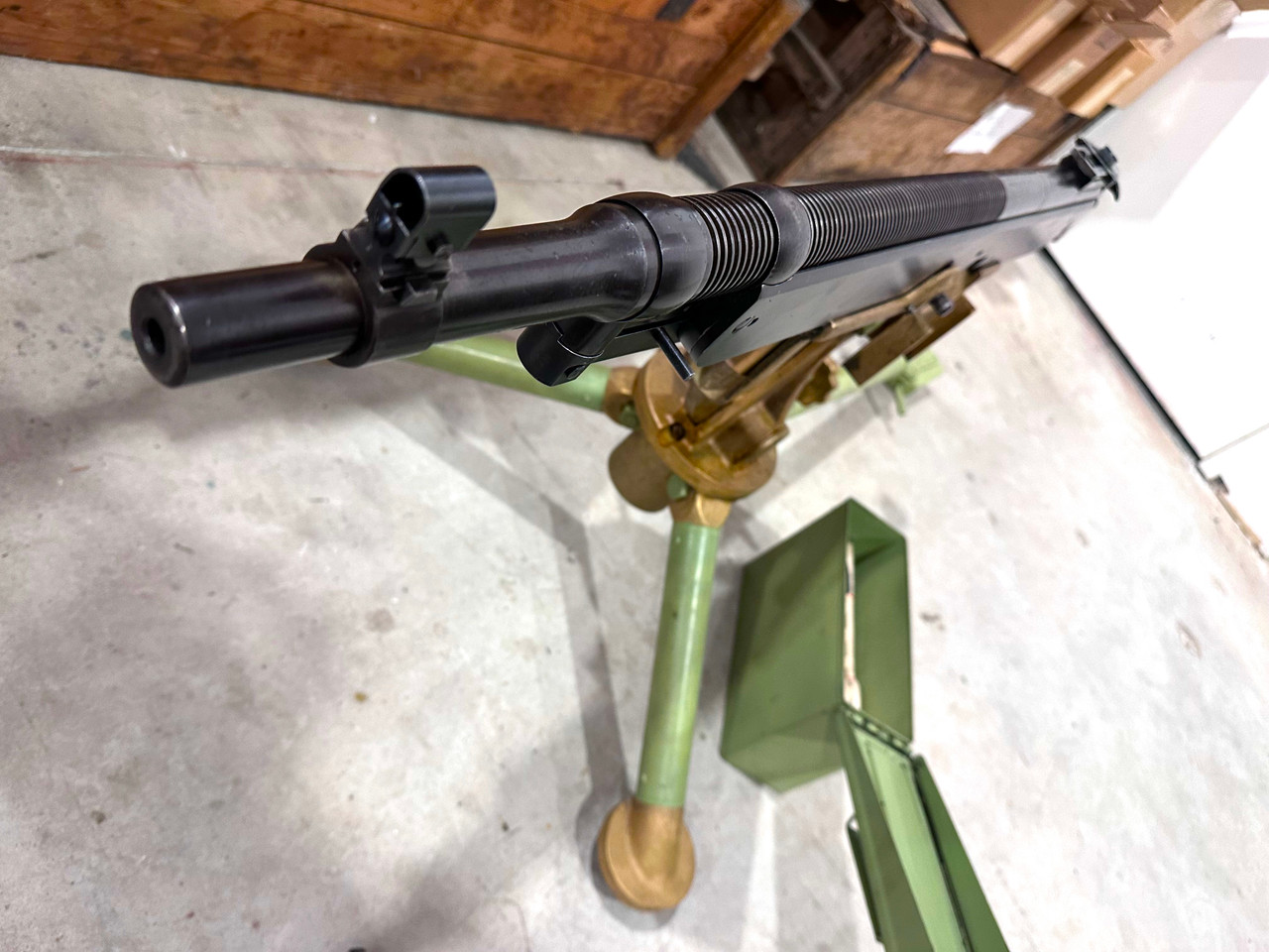 TRANSFERABLE MARLIN / ERB MODEL 30-06 “POTATO DIGGER” MACHINE GUN