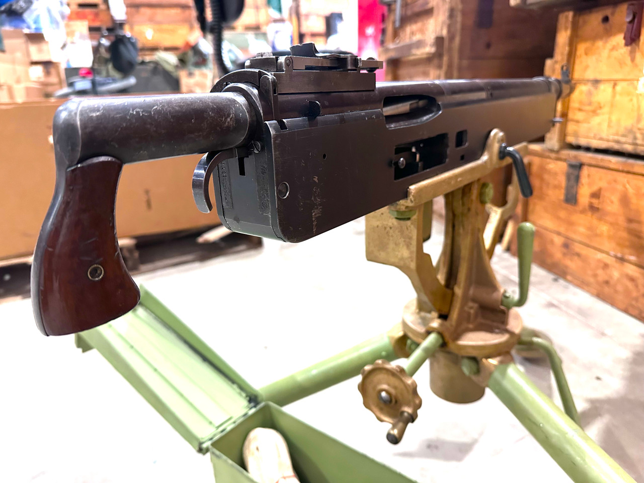 TRANSFERABLE MARLIN / ERB MODEL 30-06 “POTATO DIGGER” MACHINE GUN