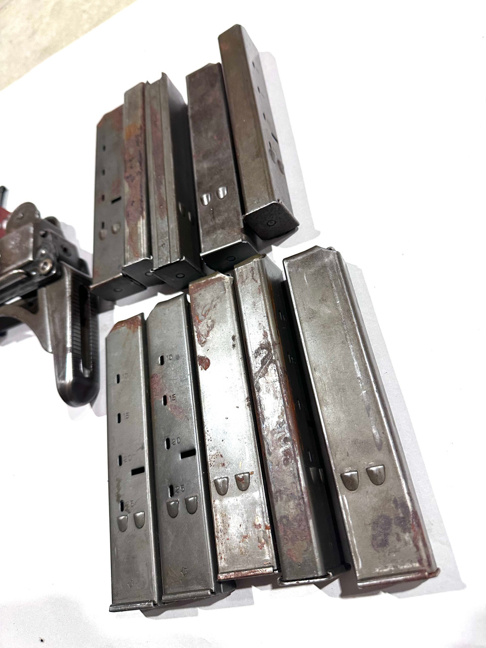 Lot 260318-01: Uzi Parts Kit with A R S Markings- - Ships Free in Lower 48