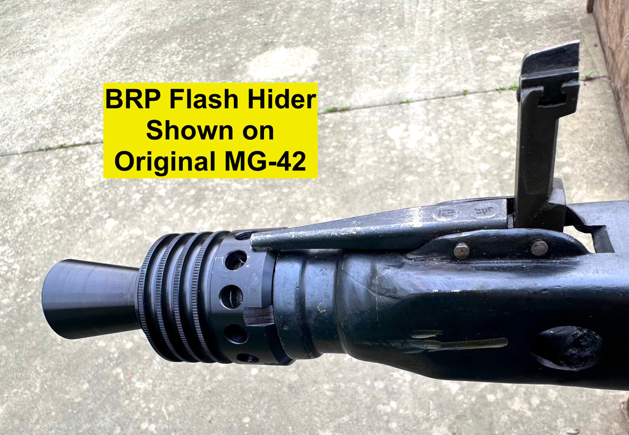 MG42 Flash Hider - Reproduction - Early 5-Fin Pattern