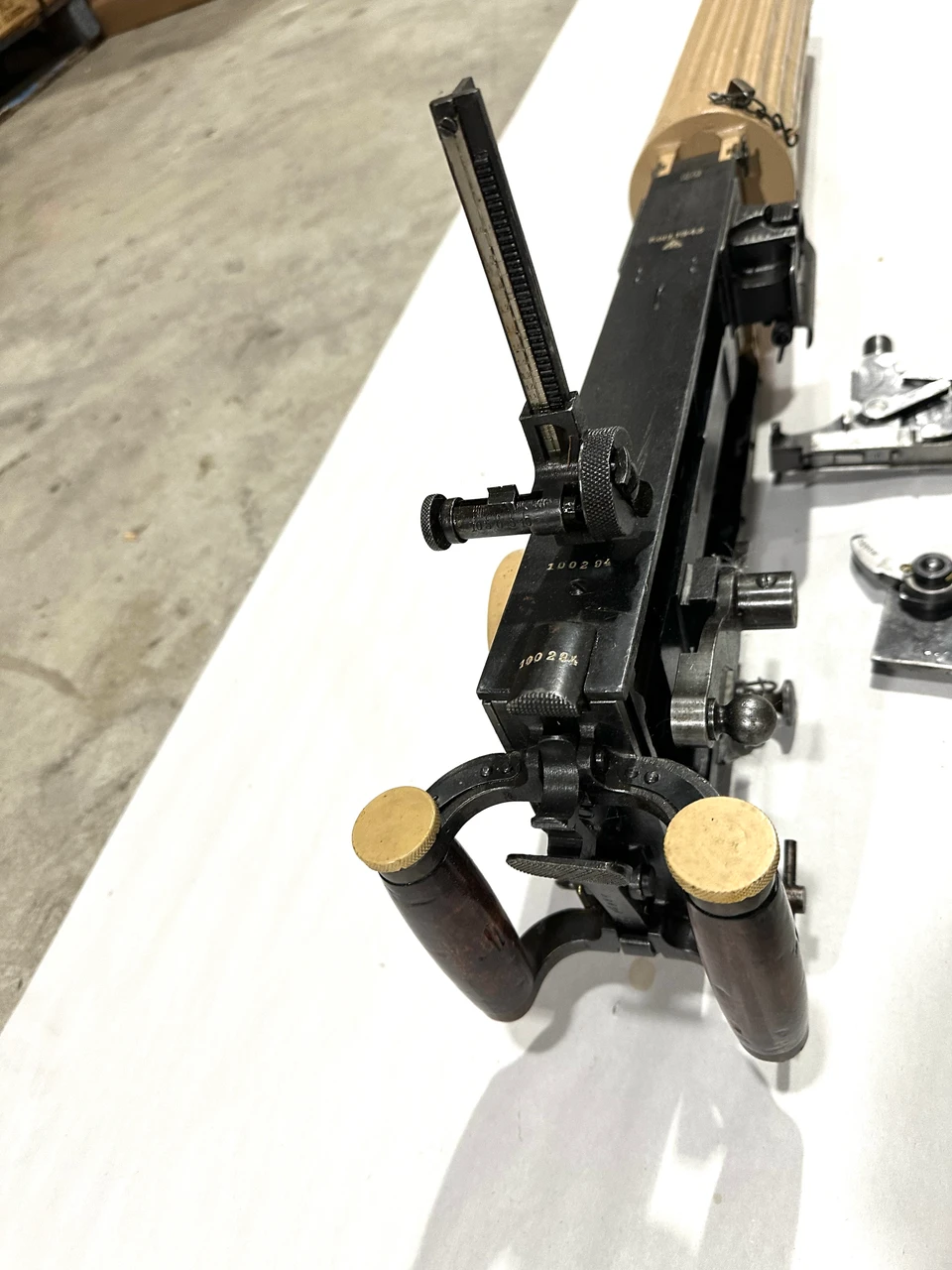 RM260421-01:  Russian Maxim 1910 Parts Kit and Display Setup with Finnish Markings - SHIPS FREE