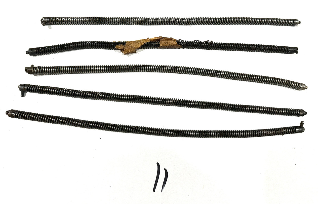 Lot 260423-11: Lot of 5 Bent M2HB Driving Spring Rod Assemblies