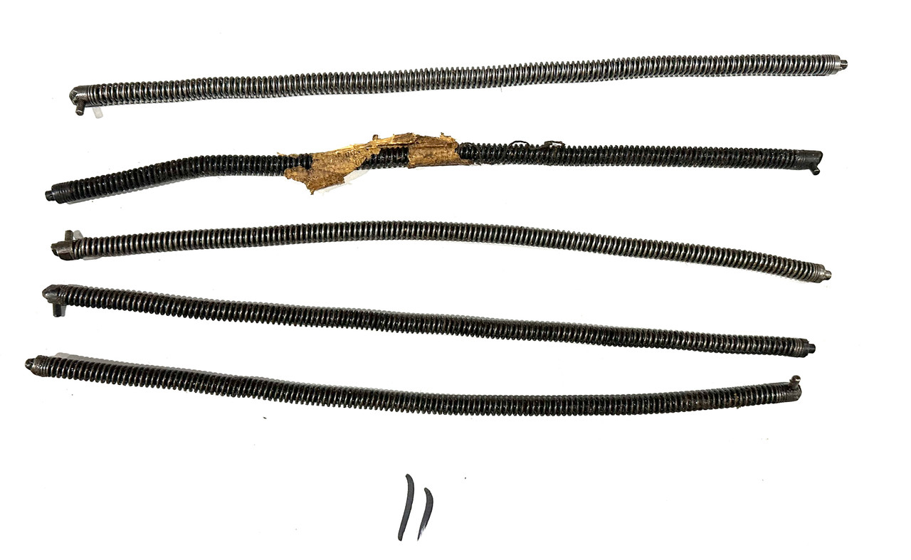Lot 260423-11: Lot of 5 Bent M2HB Driving Spring Rod Assemblies