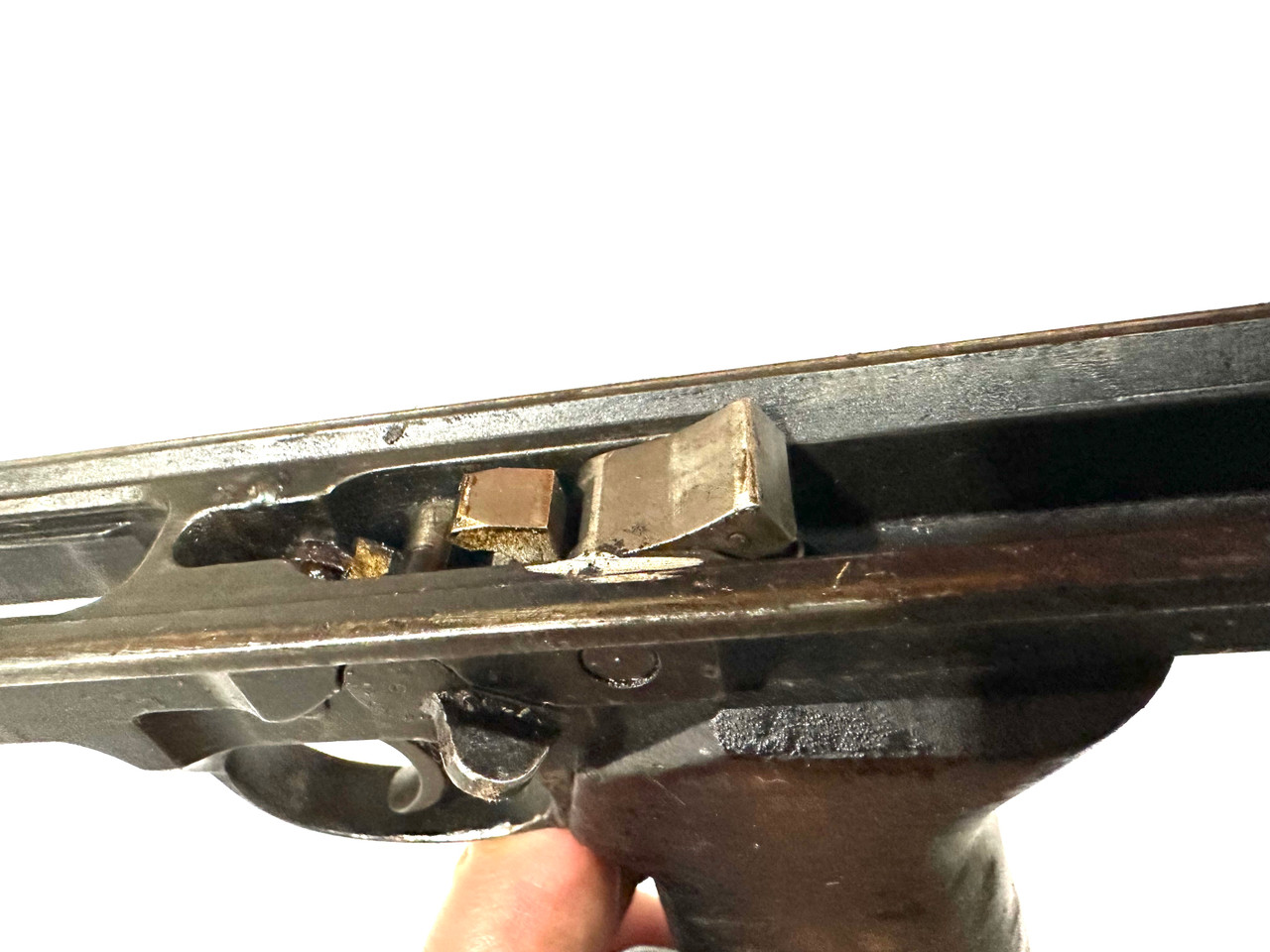 Lot: 260423-13: 48: SLIDE, Mk 1 Assembly with Grip - CANADIAN SEMI CONVERTED