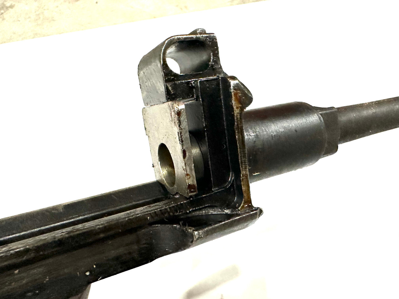 Lot: 260423-13: 48: SLIDE, Mk 1 Assembly with Grip - CANADIAN SEMI CONVERTED