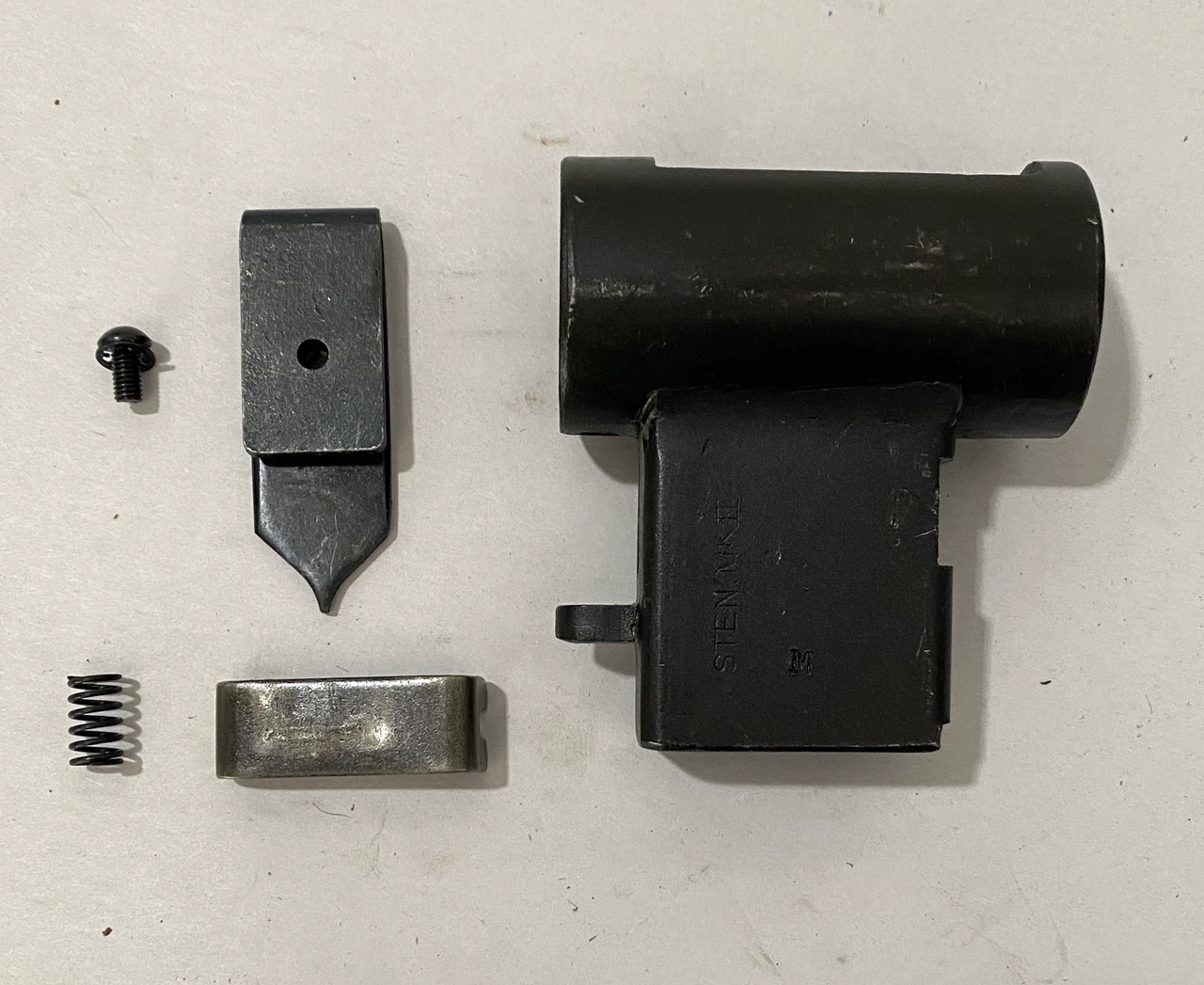 Lot: STEN MK2 Magazine Housing with Ejector and Mag Catch- EXCELLENT