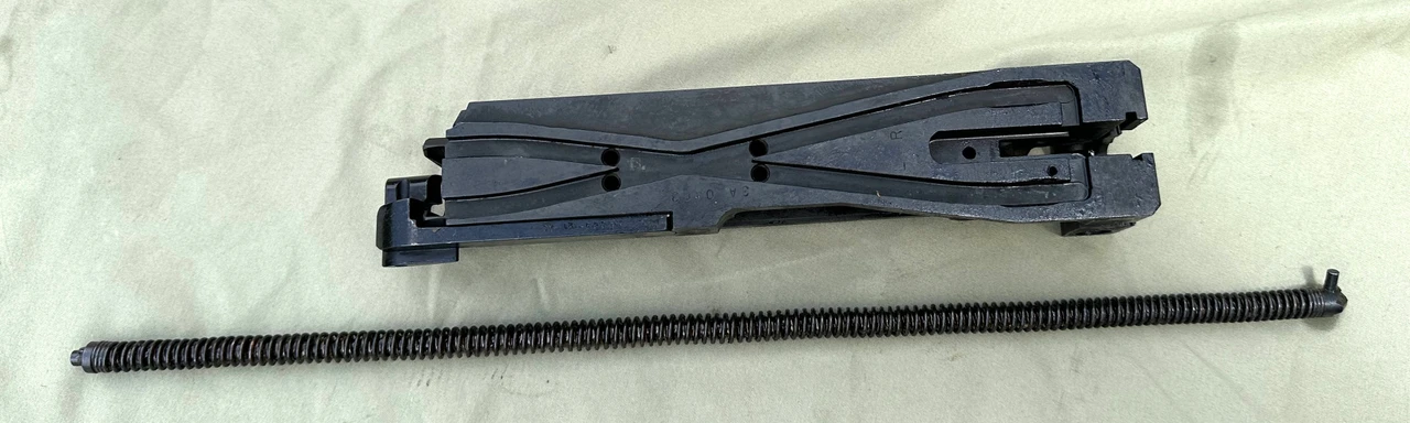 M3 Bolt (stripped) with Extractor and Drive Spring Rod Asm - NOS