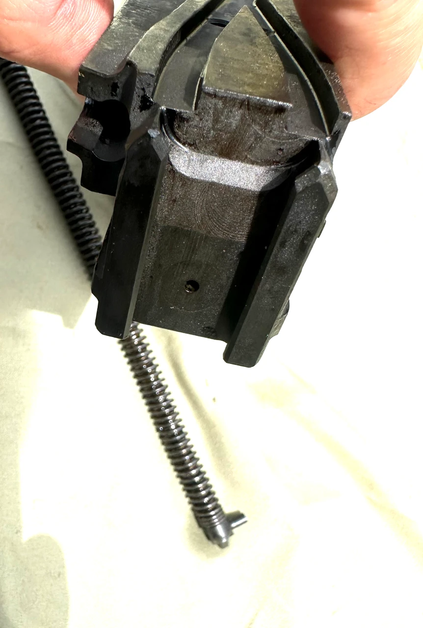 M3 Bolt (stripped) with Extractor and Drive Spring Rod Asm - NOS