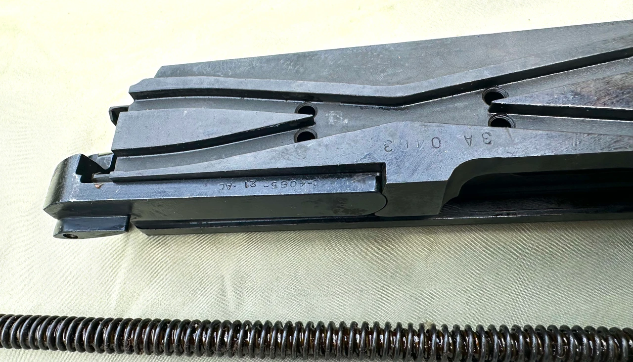 M3 Bolt (stripped) with Extractor and Drive Spring Rod Asm - NOS