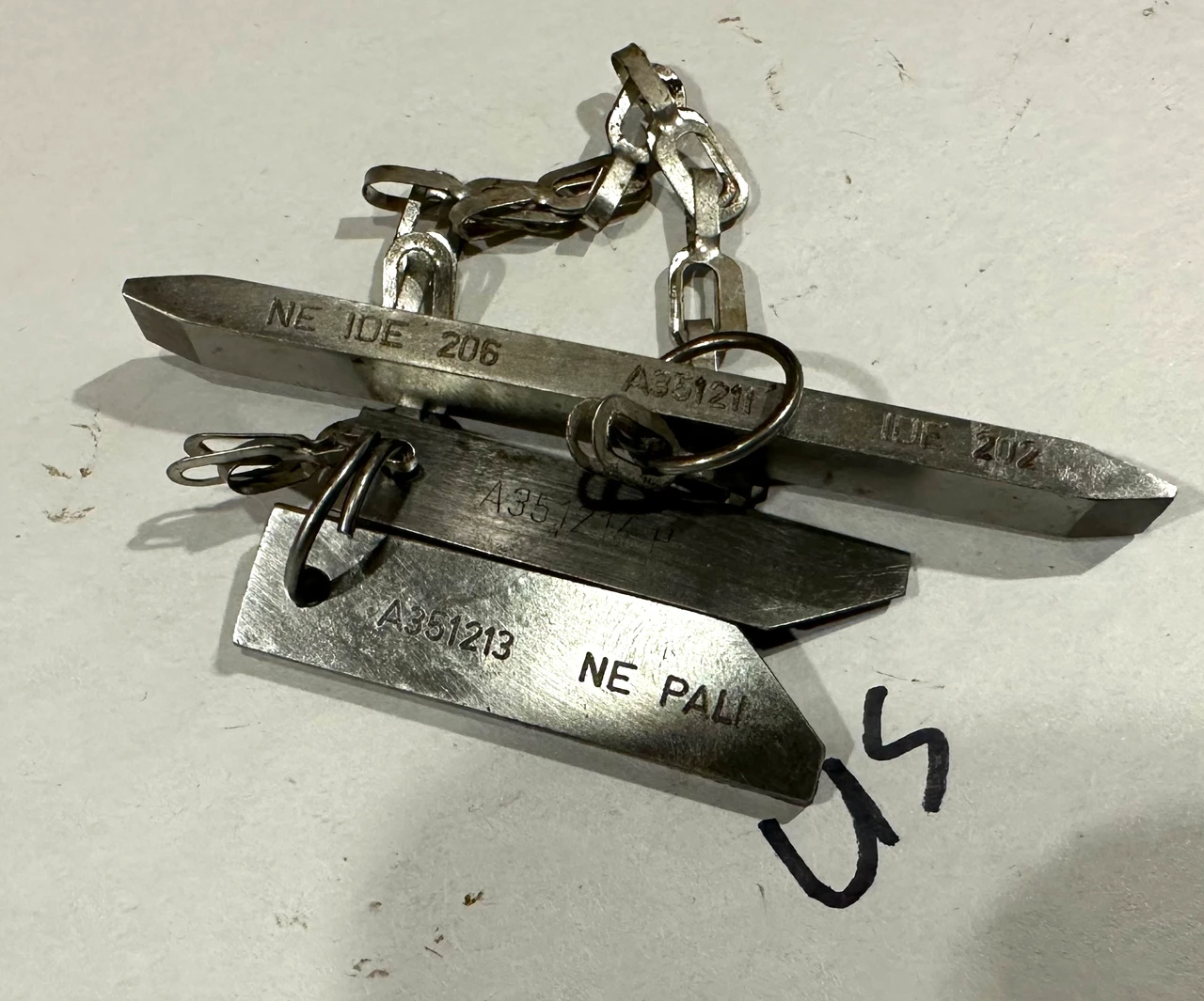 .50" Browning Headspace and Timing Gauge - Original Vintage USGI