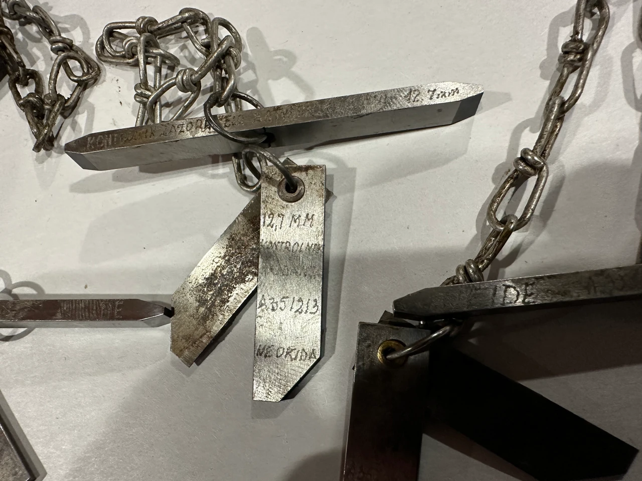 .50" Browning Headspace and Timing Gauge - Original Serb - Script Ptrn