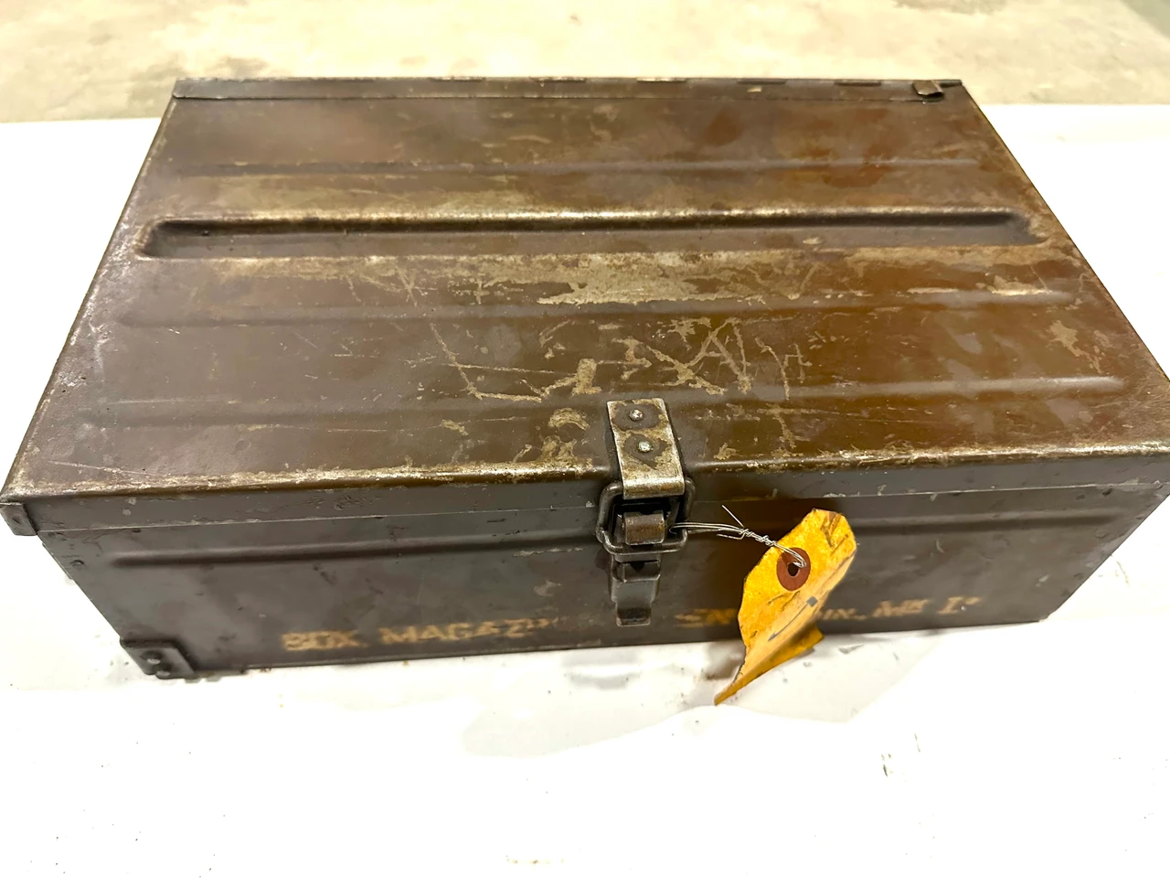 Bren Magazine Box - Good  - Empty - Metal Handle