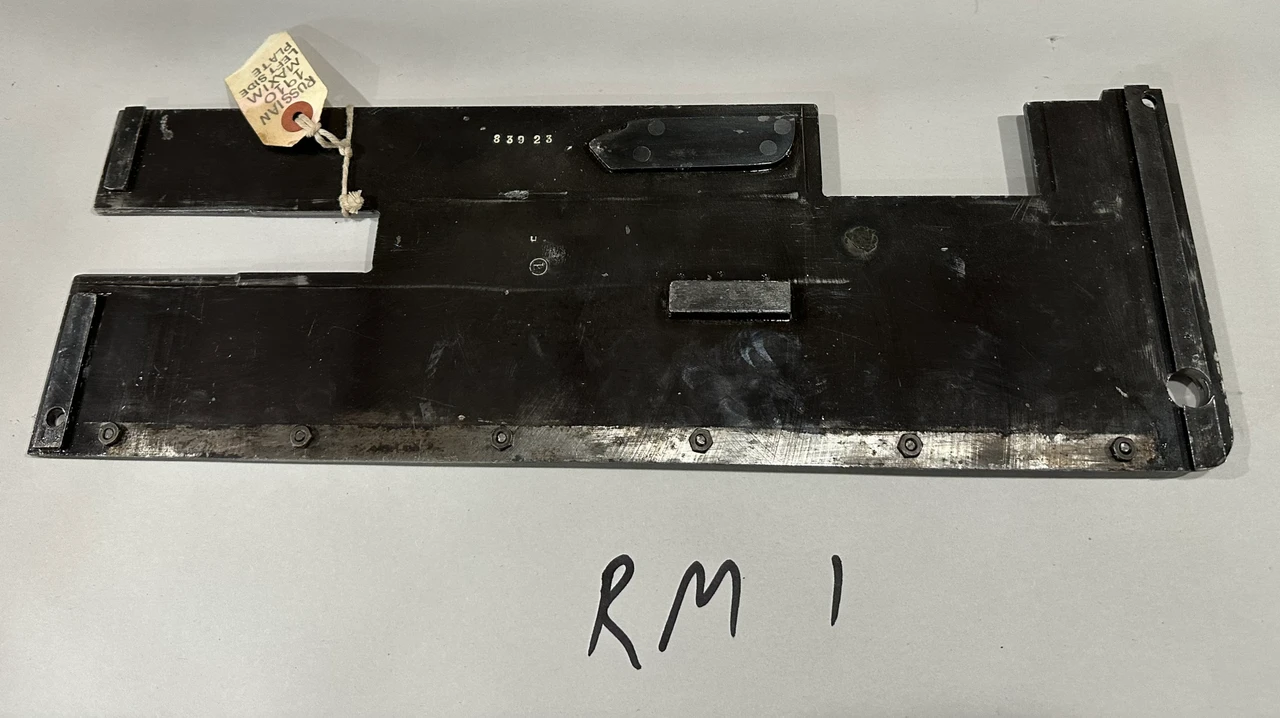 Lot RM 260429-01: Russian Maxim 1910 Left Side Plate Lot- Ships Free