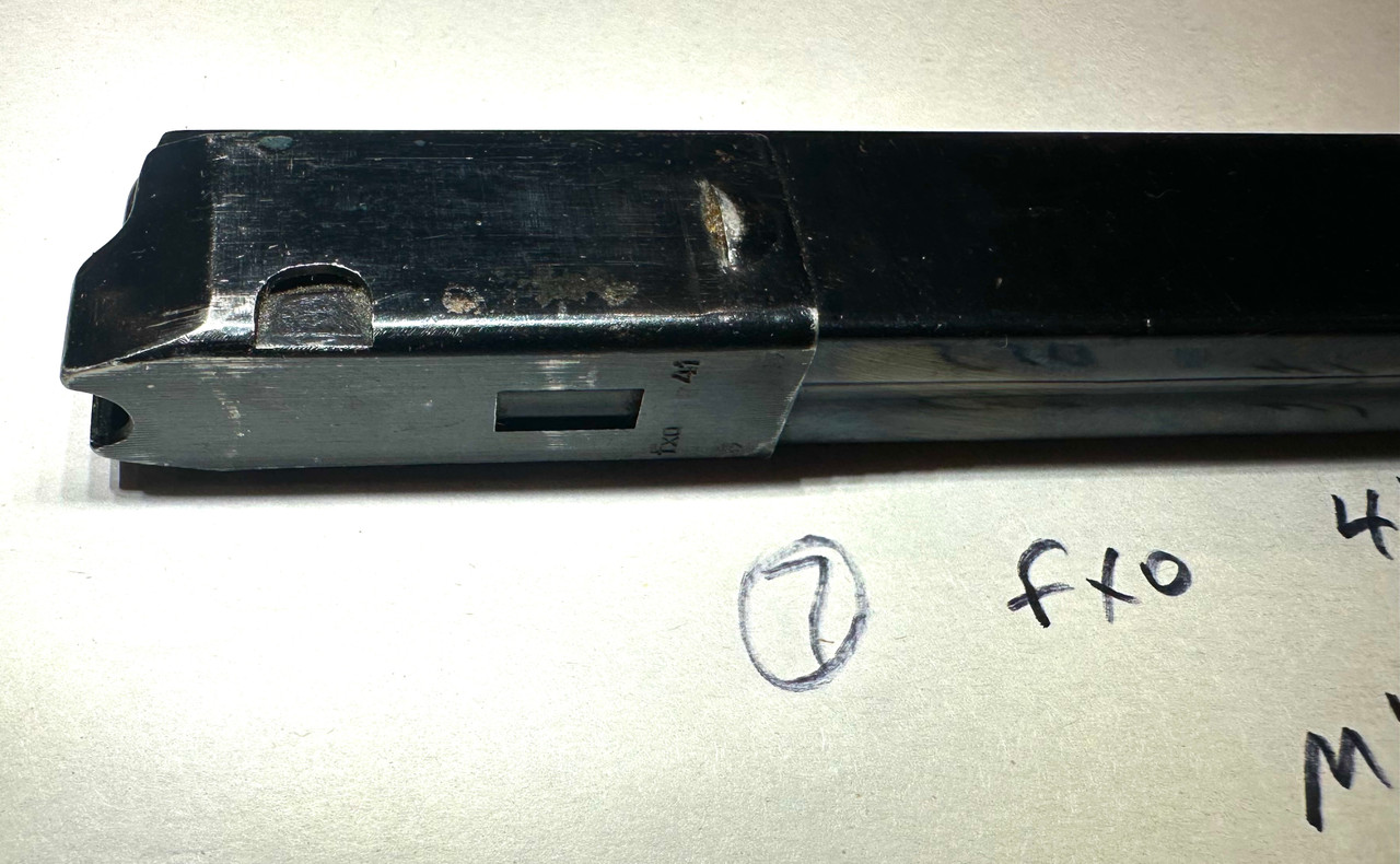 Lot of 1 x MP40 'slab side' Magazines with fxo markings dated 1941 