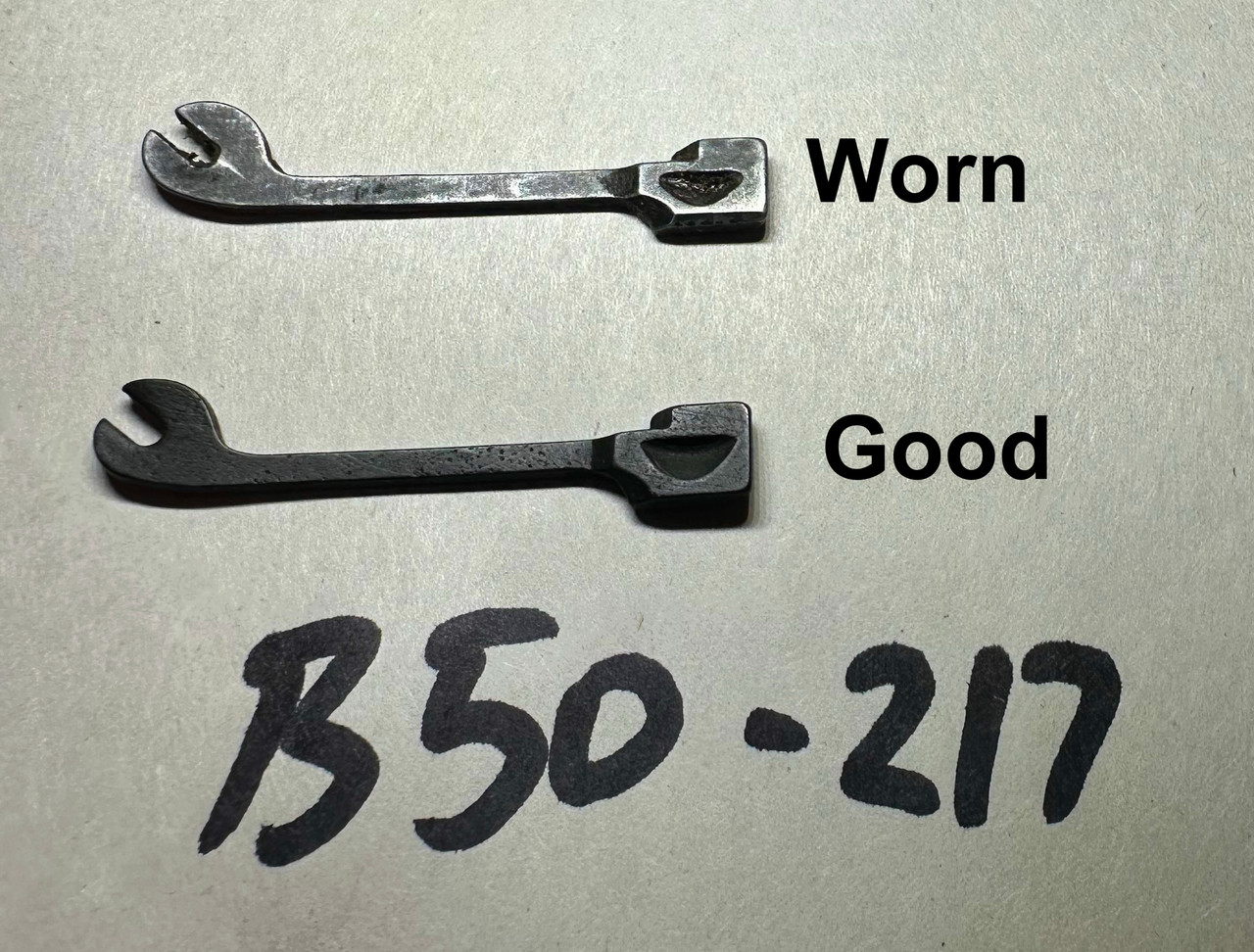 16: M2HB Sear Stop and Spring Early Pattern