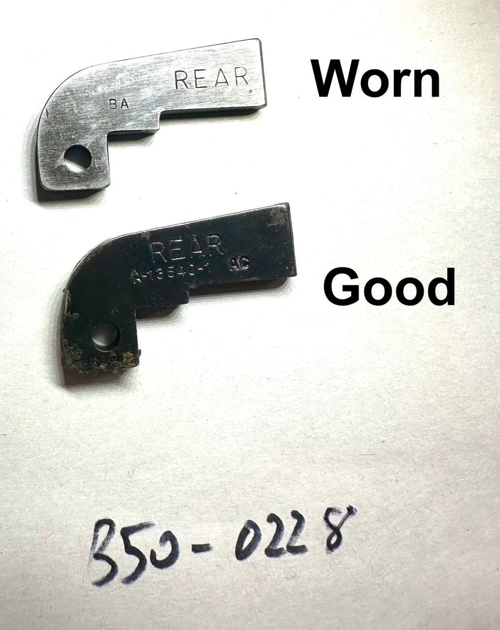 12: STOP, REAR CARTRIDGE: 5013540