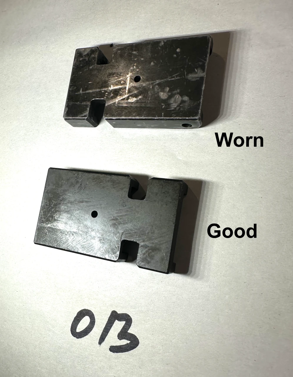11: 50 BMG SLIDE, COVER Stripped 6261110