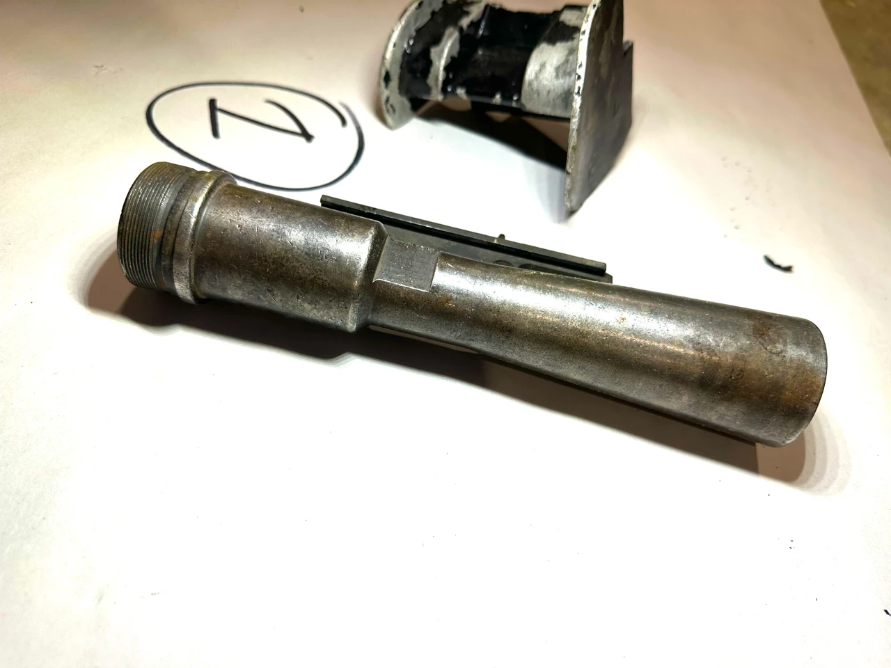 Lot 1: 260501-01: 1919 A6  Cover Latch, Flash Hider, and Broken Feed Guide