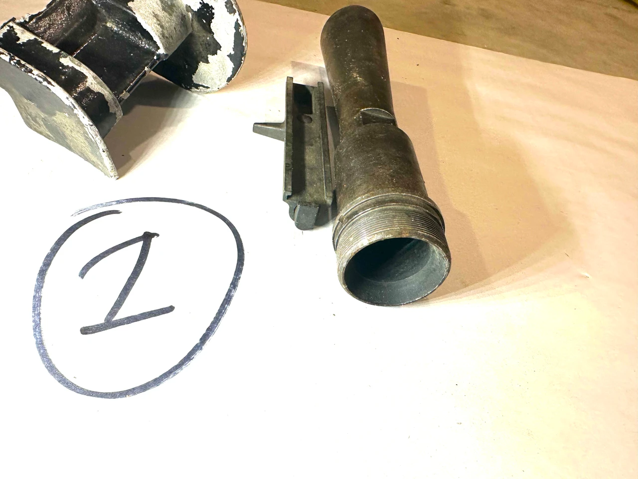 Lot 1: 260501-01: 1919 A6  Cover Latch, Flash Hider, and Broken Feed Guide