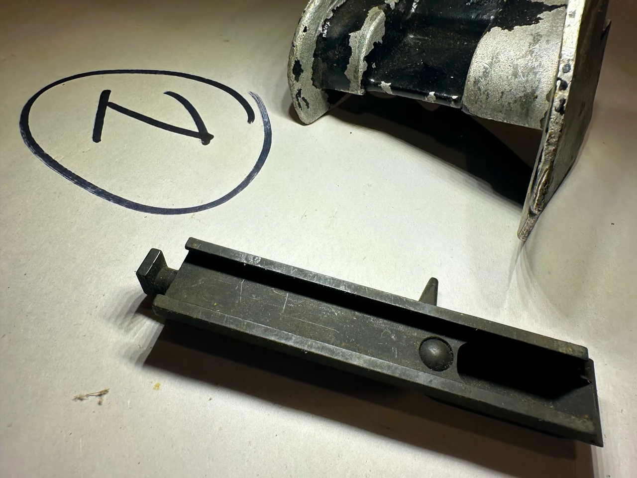 Lot 1: 260501-01: 1919 A6  Cover Latch, Flash Hider, and Broken Feed Guide