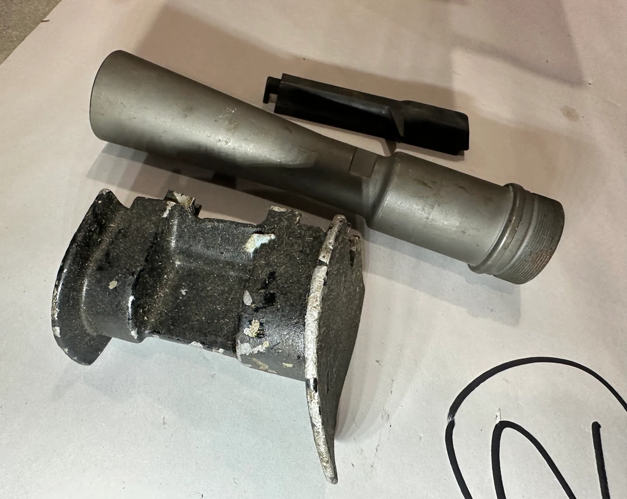 Lot 2: 260501-02: 1919 A6  Cover Latch, Flash Hider, and Broken Feed Guide
