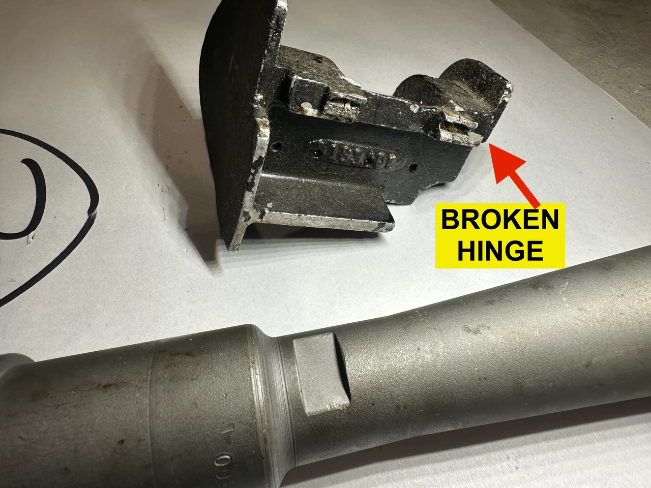 Lot 2: 260501-02: 1919 A6  Cover Latch, Flash Hider, and Broken Feed Guide