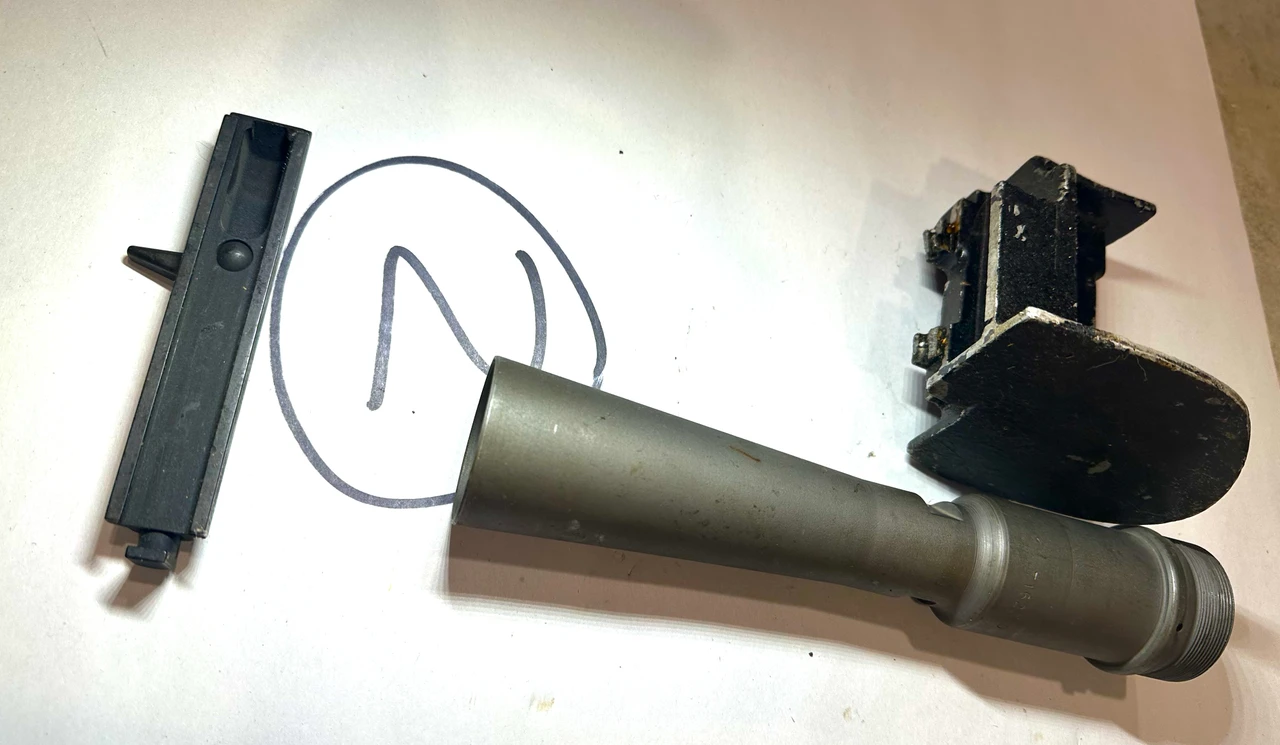 Lot 2: 260501-02: 1919 A6  Cover Latch, Flash Hider, and Broken Feed Guide