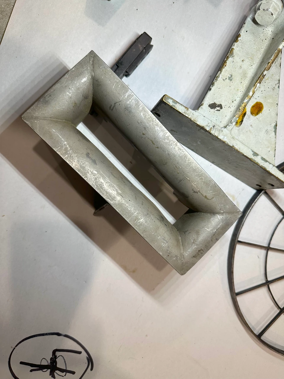 Lot 260501-04: BMG 50 MK17 AA Rear Sight and Feed Parts