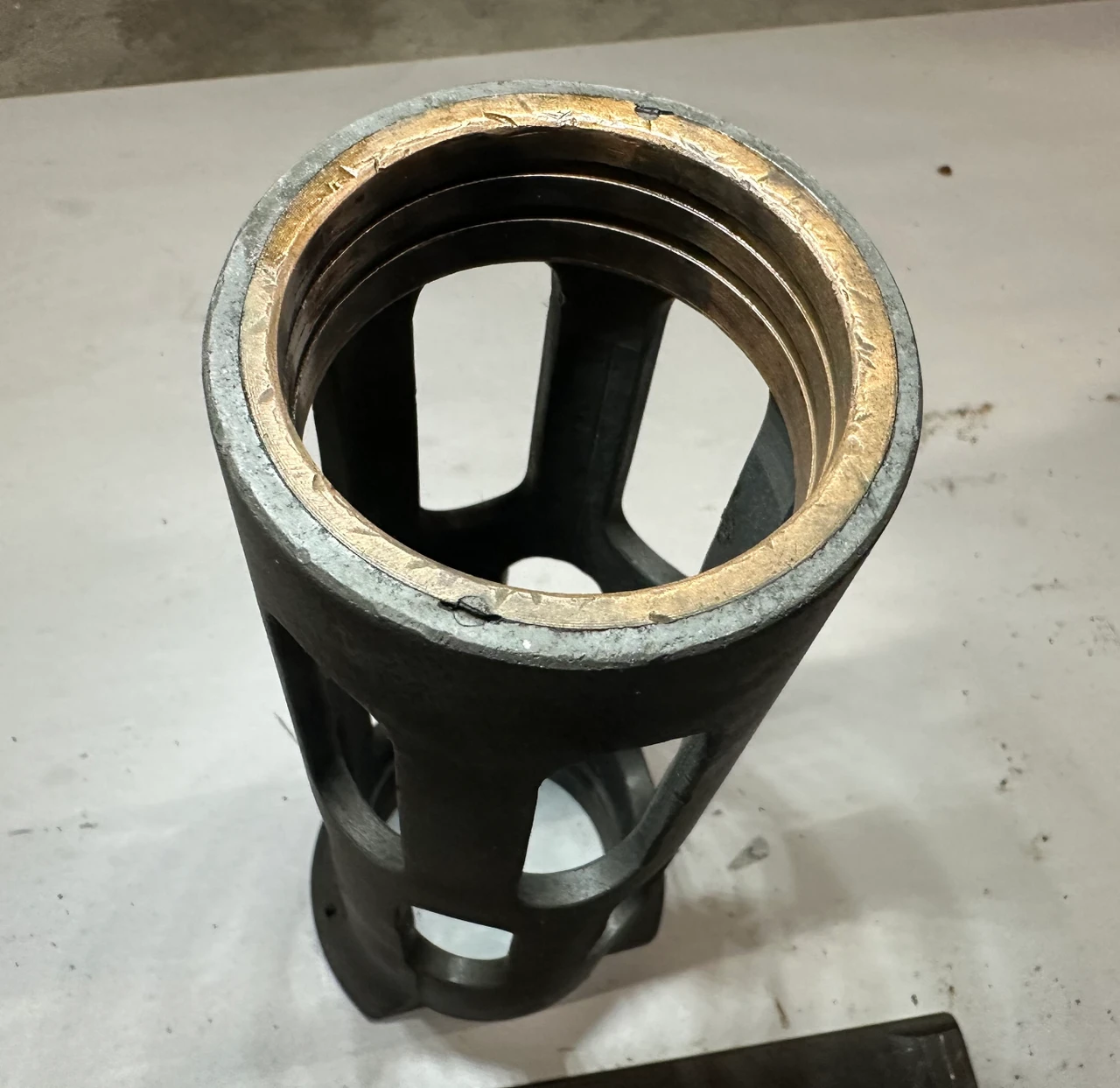 Lot 260501-06: BMG 50 Bottom Plate and Early Barrel Support