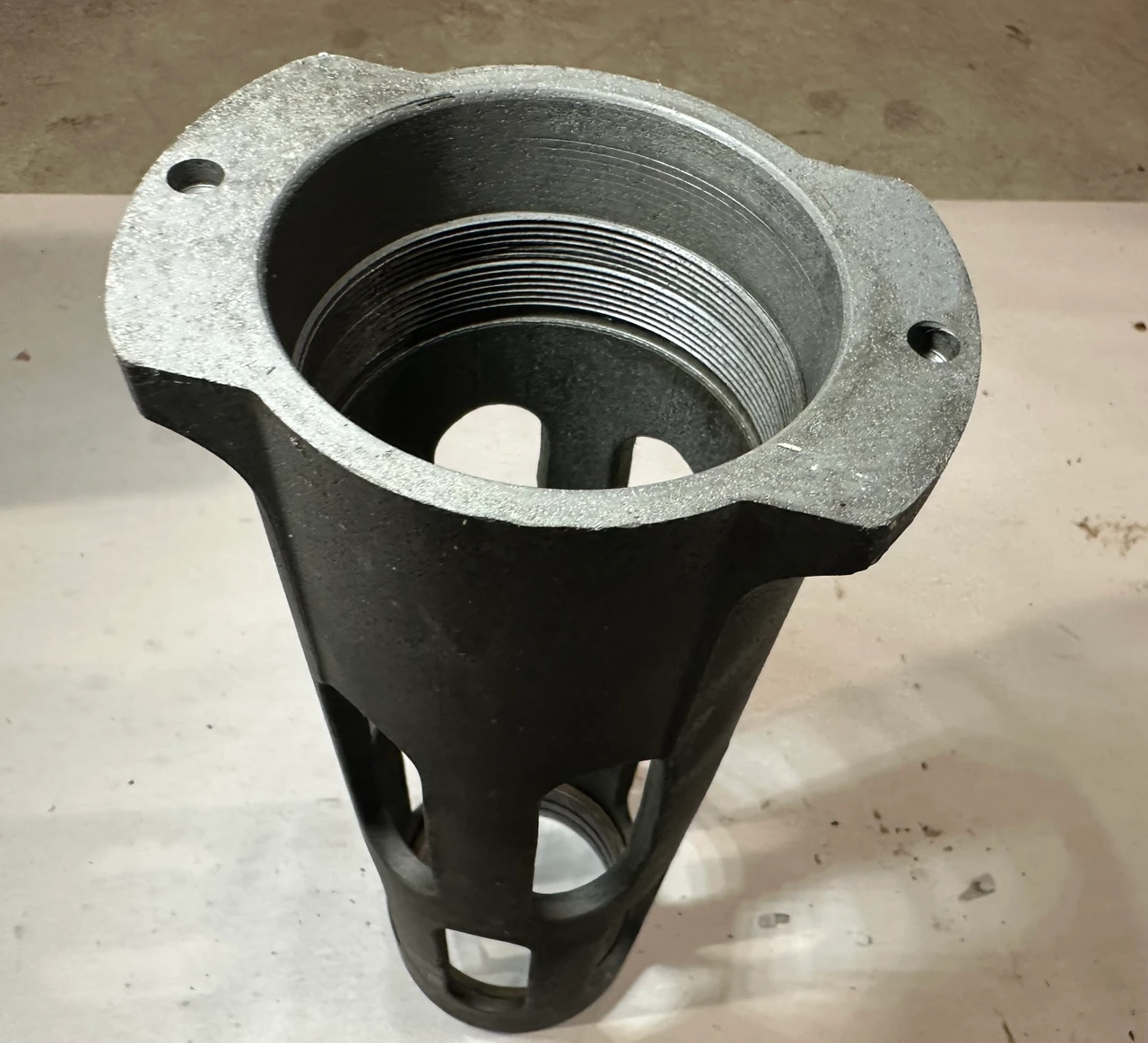Lot 260501-06: BMG 50 Bottom Plate and Early Barrel Support