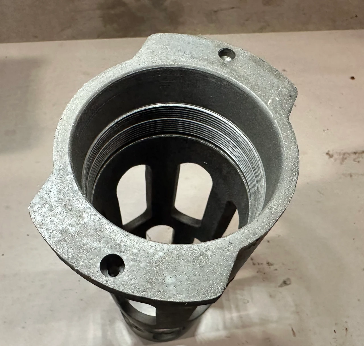 Lot 260501-06: BMG 50 Bottom Plate and Early Barrel Support